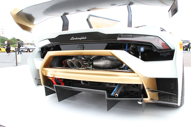 ボディまわりではカーボンファイバーを採用したほか、空力効率の向上によってサーキットパフォーマンスを高めた。ボディ後方中央に追加された垂直フィンは、高速コーナーリングの安定性を向上させるという