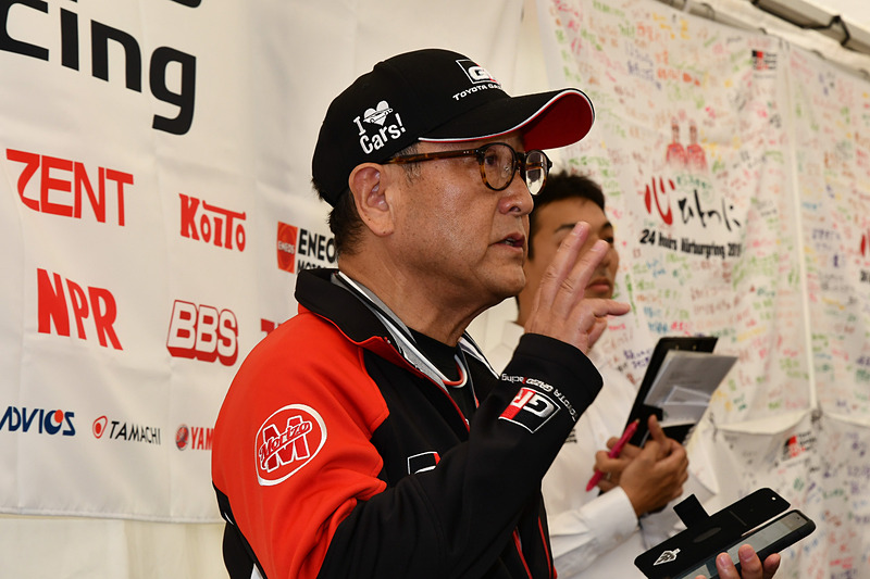 理由が2つあるとモリゾウ選手