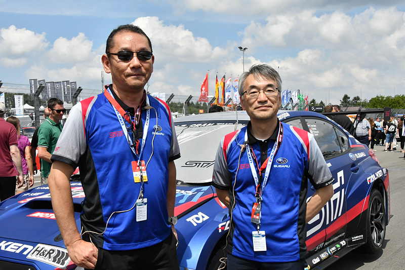 2人とも勝利に関しては貪欲。SUBARU WRX STIとともに
