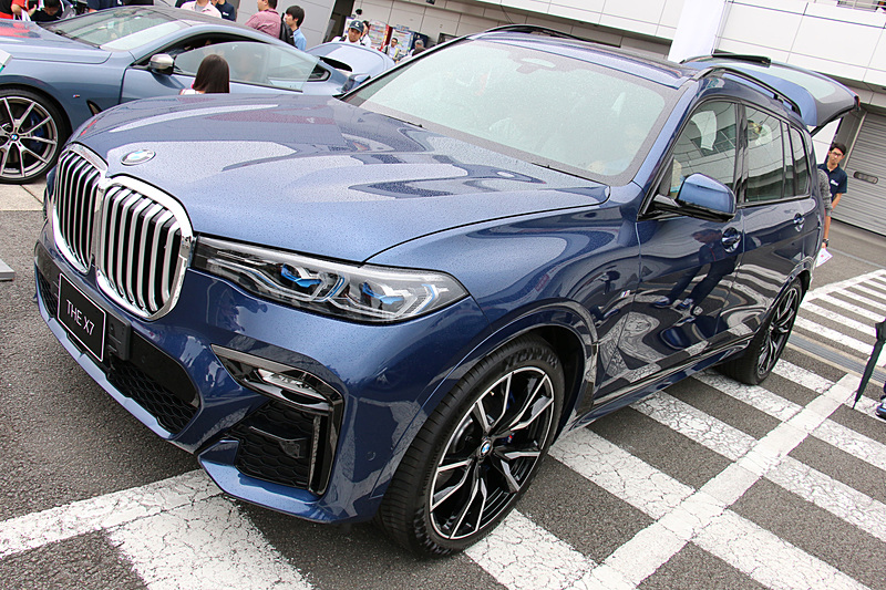 現行モデルのラインアップ展示も行なわれた