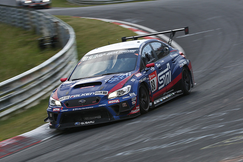 88号車 SUBARU WRX STI（山内英輝/井口卓人/ ティム・シュリック/ カルロ・ヴァンダム組）