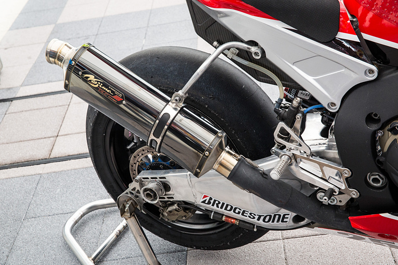 Honda鈴鹿レーシングチームのホンダCBR1000RR SP2（鈴鹿8耐参戦EWCクラス）