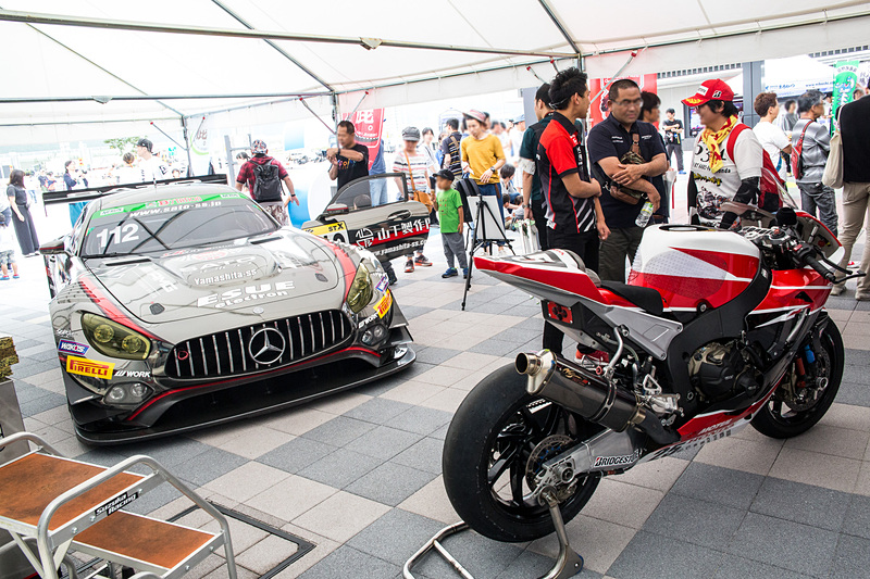 レーシングマシンも展示されたモータースポーツ都市宣言15周年記念イベント「夏は鈴鹿へ！ 2019」
