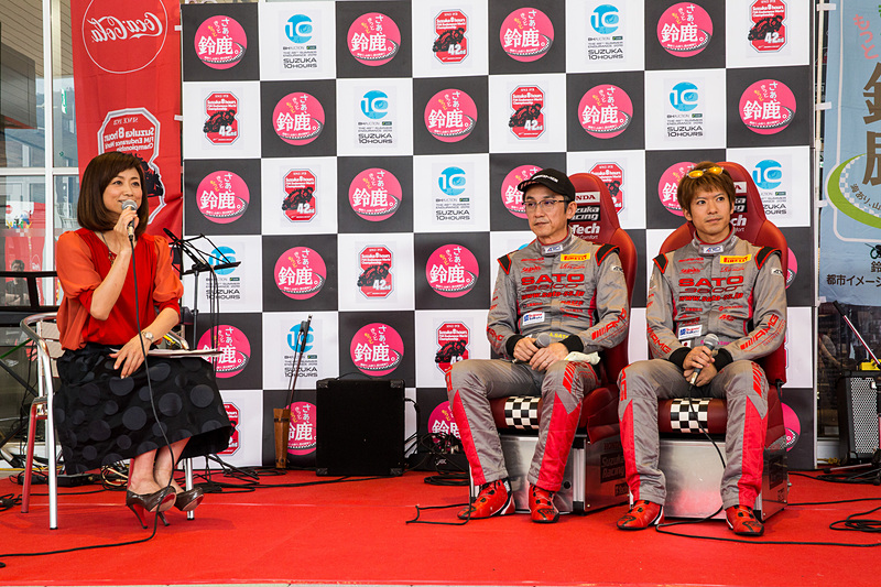 SATO-SS SPORTSの佐藤敦選手（左）と山下亮生選手（右）