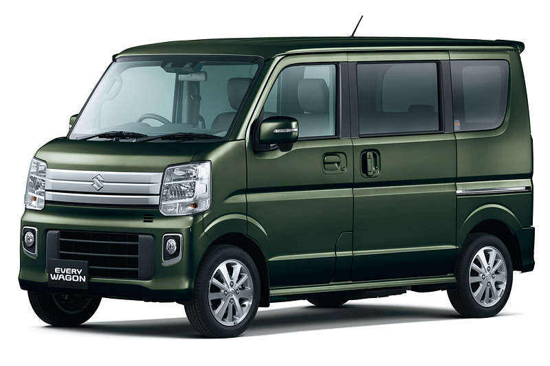 仕様変更したエブリイワゴン