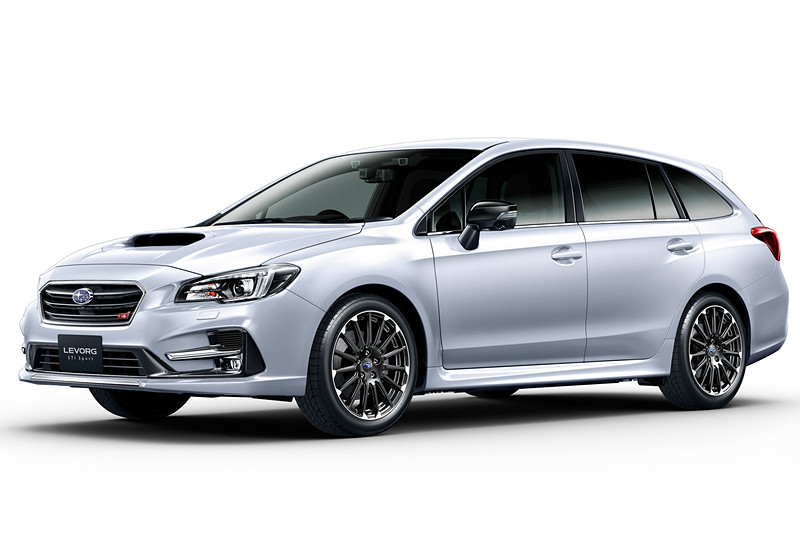 新TV-CMの撮影車両：レヴォーグ 1.6 STISport EyeSight BlackSelection