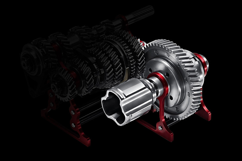 多板クラッチ式の機械式LSD