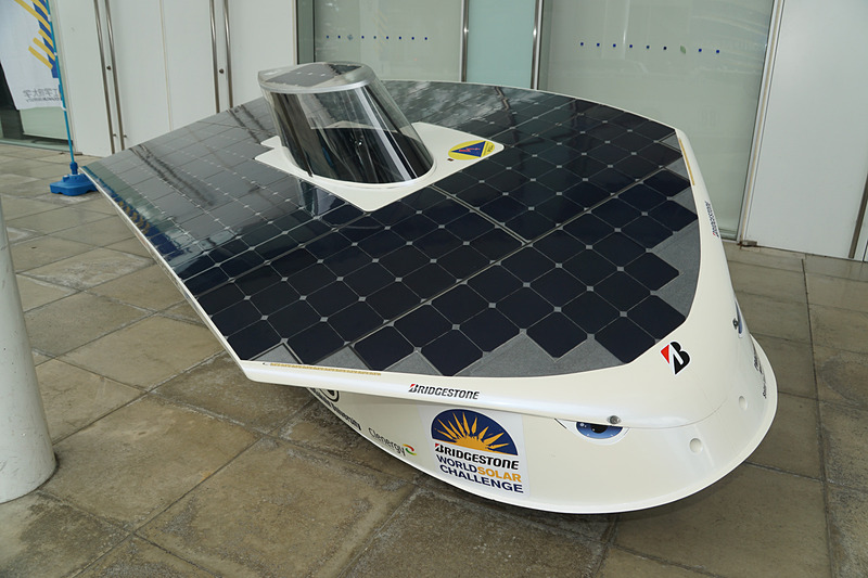 会場に展示された2号機