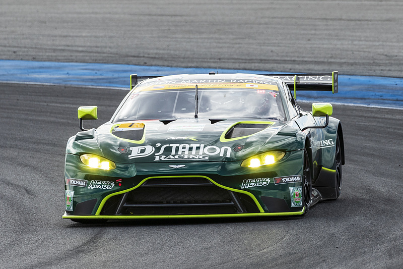 7号車 D'station Vantage GT3（藤井誠暢/ジョアオ・パオロ・デ・オリベイラ組、YH）