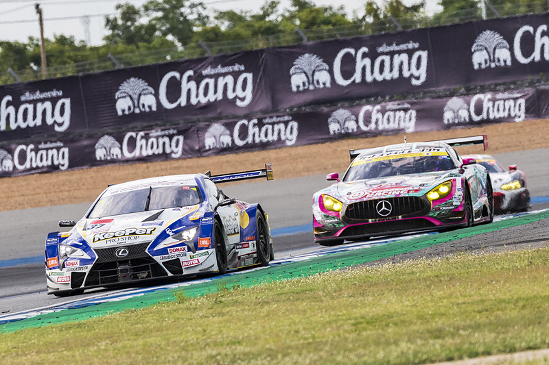 激しくトップを争った37号車 KeePer TOM'S LC500（平川亮/ニック・キャシディ組、BS）が2位