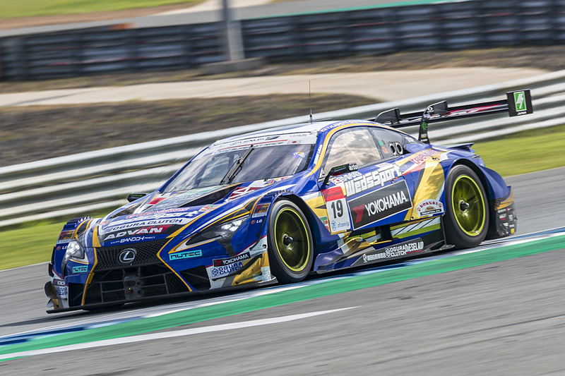 3位は19号車 WedsSport ADVAN LC500（国本雄資/坪井翔組、YH）