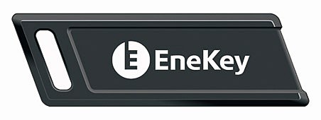 手持ちのクレジットカードと連携させて発行可能なENEOSセルフの非接触決済ツール「EneKey」