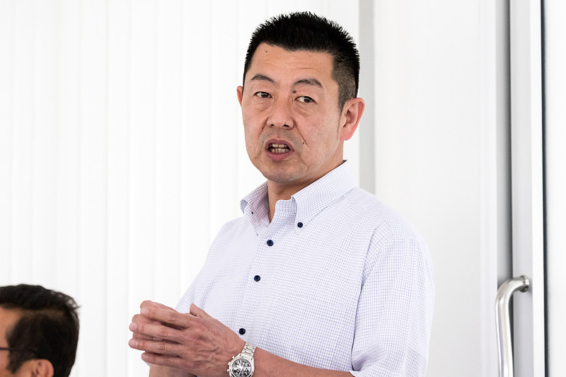 JVCケンウッドの概要について説明する株式会社JVCケンウッド オートモーティブ分野 OEM事業部 副事業部長 兼 用品・純正ビジネスユニット長 明田川雄一氏