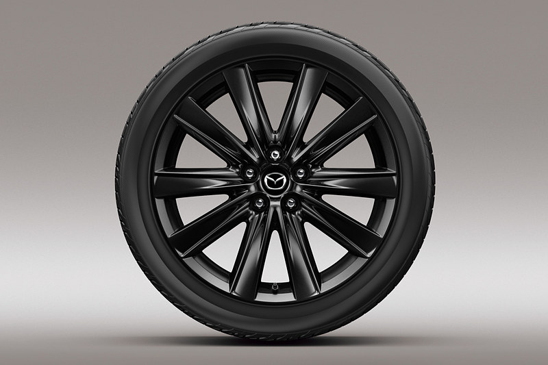 25T S Package専用のブラック塗装ホイール