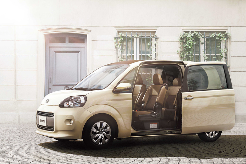 ポルテ 特別仕様車 F“Raffine”（ボディカラー：クリームベージュ、内装色：コハク）