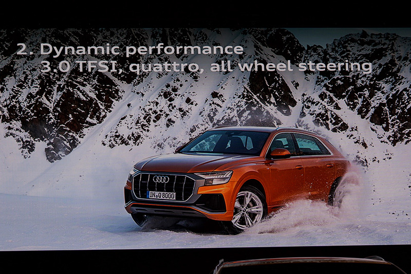 エクステリアデザインや走行性能、車内の先進装備などがアピールポイント