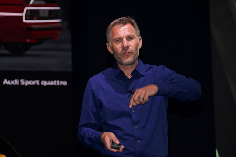 アウディAG エクステリアデザインチーム リーダーのフランク・ランバーティ氏