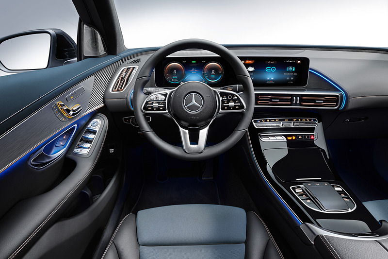 メルセデス・ベンツ EQC 400 4MATIC（写真は欧州仕様）