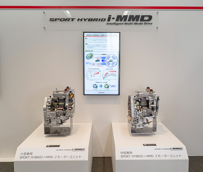 ホンダは3種類あるHVを2モーターのi-MMDに収束させ、技術の集中を図り、小型車からSUVまで統一していく