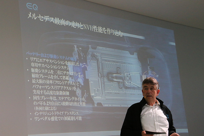 “メルセデスらしい”NVH性能をさまざまな施策で実現