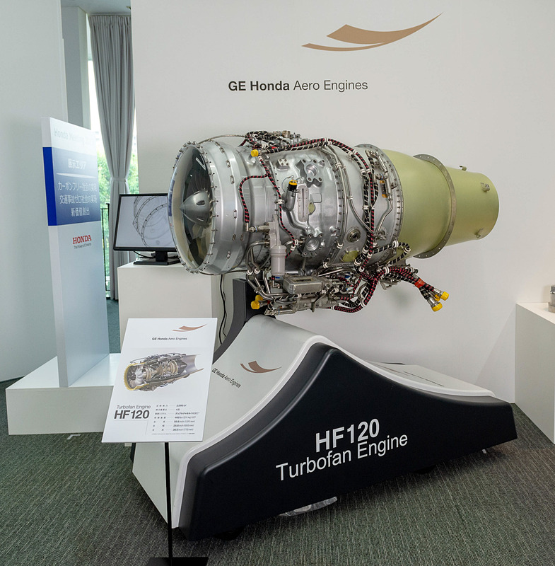 GE HONDA HF120ターボファンエンジン
