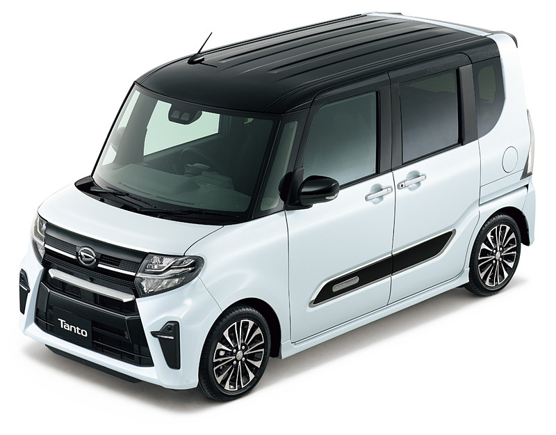 2トーンカラーの「ブラックマイカメタリック×シャイニングホワイトパール」