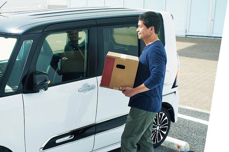 解錠＆パワースライドドア自動オープンを事前予約できる「ウェルカムオープン機能」