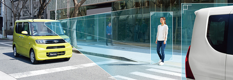 「世界最小ステレオカメラ」と新しい制御ロジックで進化した「次世代スマートアシスト」を採用