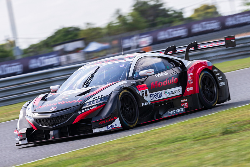 64号車 Modulo Epson NSX-GT（ナレイン・カーティケヤン/牧野任祐組）