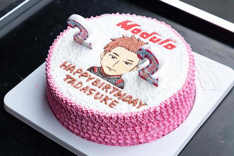 よくできている特製ケーキ