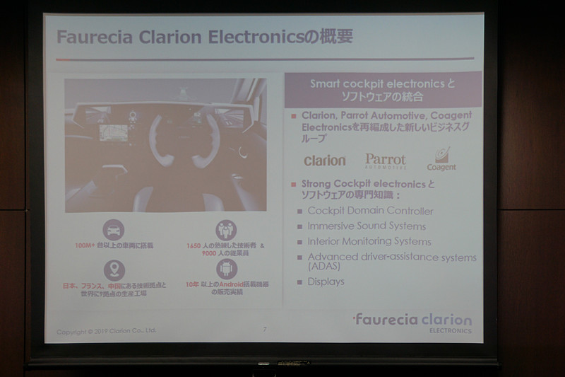 フォルシア クラリオン エレクトロニクスの概要