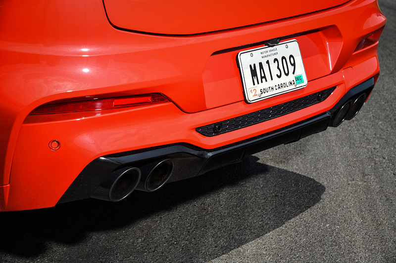 X4 Mのボディサイズは4760×1925×1620mm（全長×全幅×全高）、ホイールベースは2865mm。写真はX4 M コンペティション