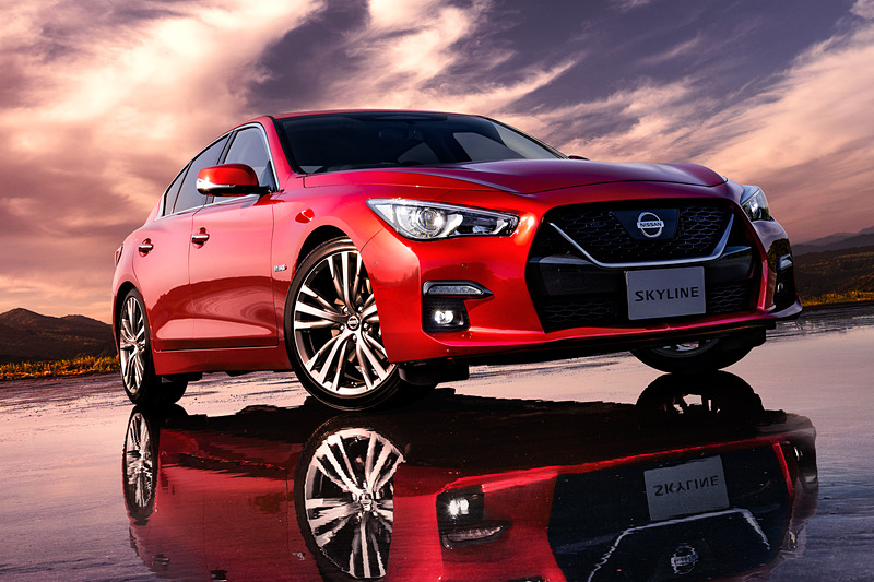 9月に発売される新型「スカイライン」