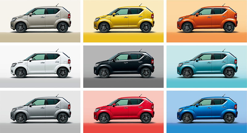 モノトーンカラー一覧