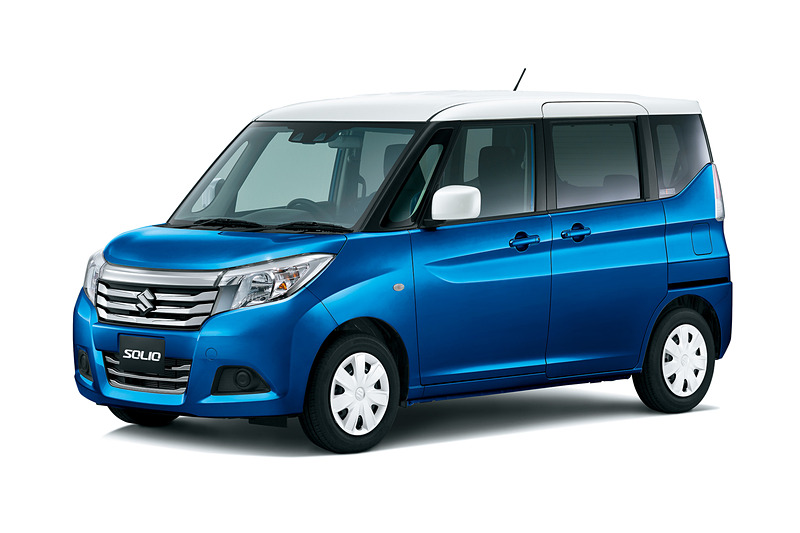 オプションの「スピーディーブルーメタリック ホワイト2トーンルーフ」