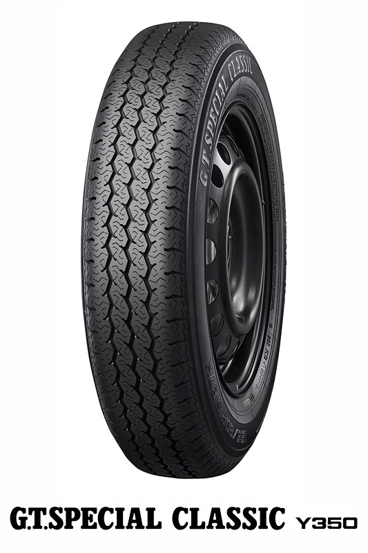 ヒストリックカー向けタイヤ「G.T.SPECIAL CLASSIC Y350」