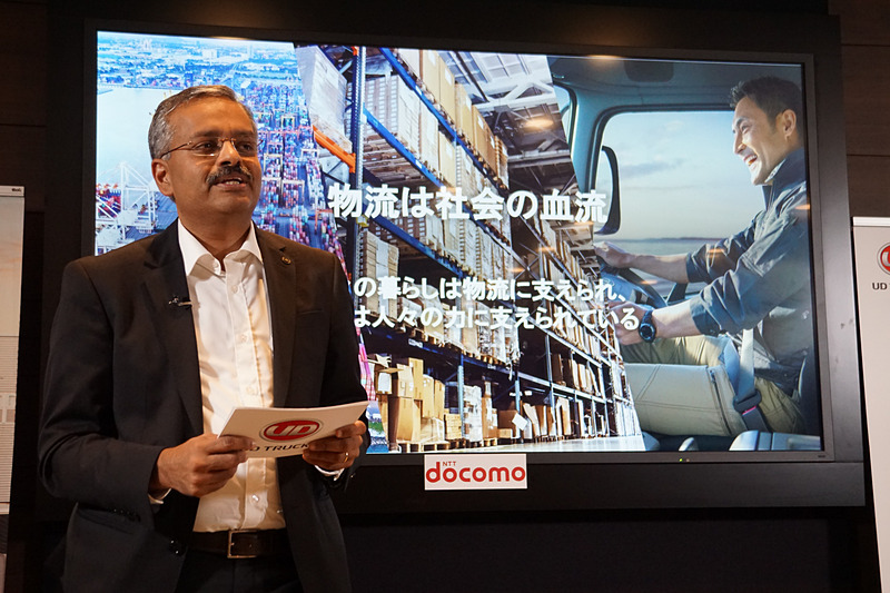 UDトラックスのプロセス＆ソリューション部 統括責任者 サティシュ・ラジュクマール氏