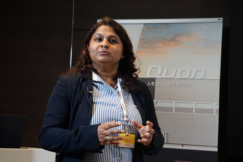 UDトラックス コネクテッドソリューション部 部長 シェティ・ライ・チャンドリカ氏