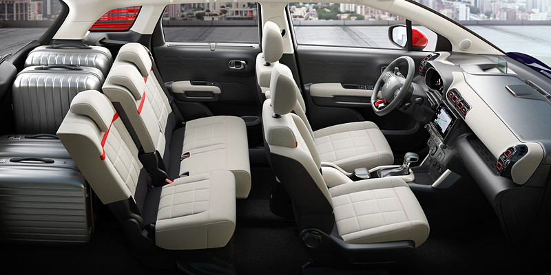 シートアレンジの例