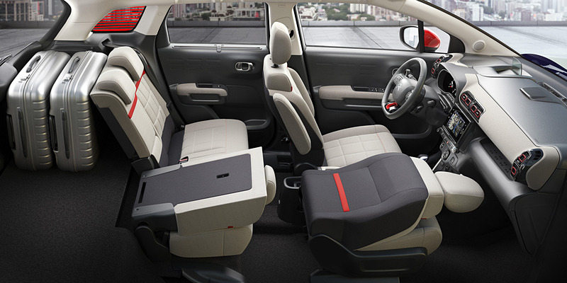 シートアレンジの例