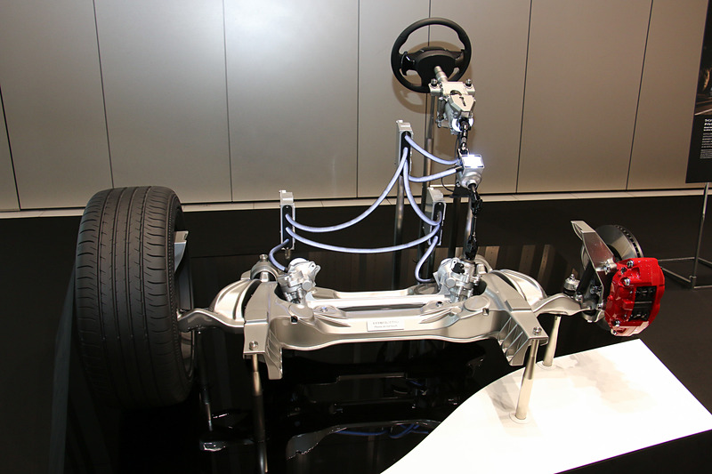 DASの技術解説用のカットモデル