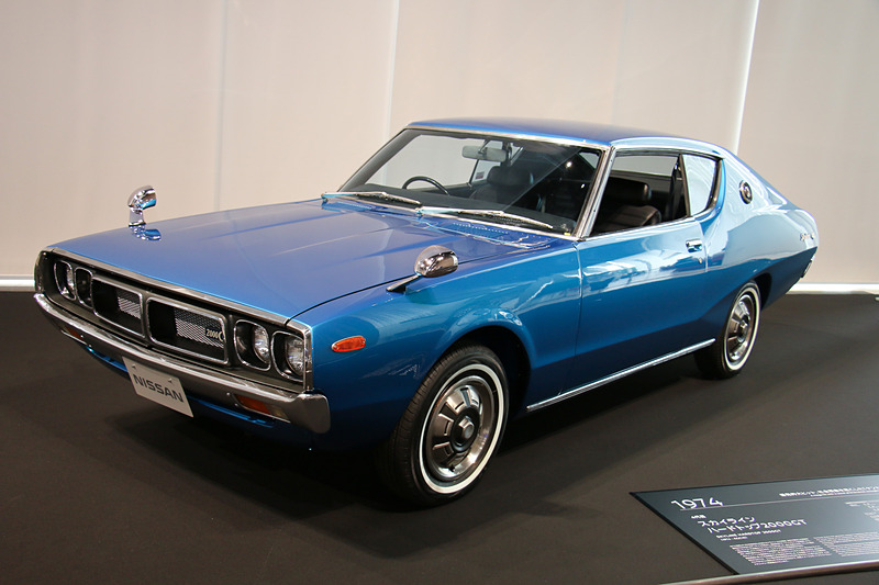 「4代目スカイライン ハードトップ 2000GT」（1974年）