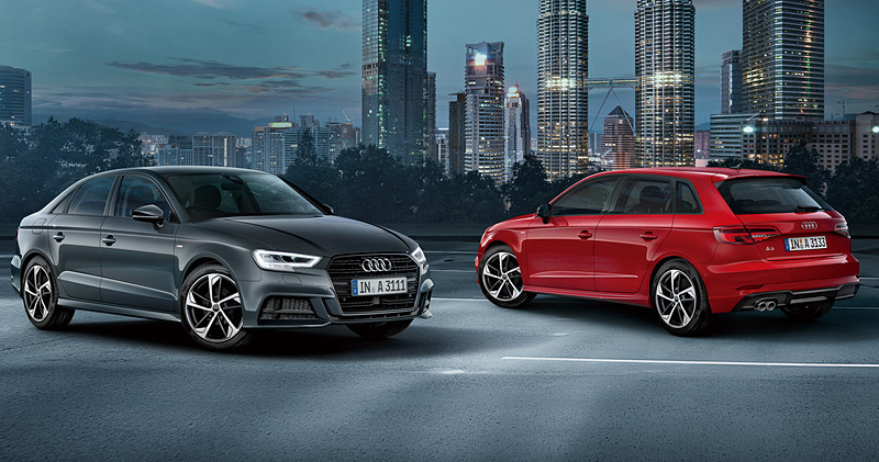A3 スポーツバックが315台、A3 セダンが200台の計515台が用意される