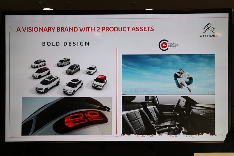 ドゥレ氏のプレゼンテーションで示されたスライド