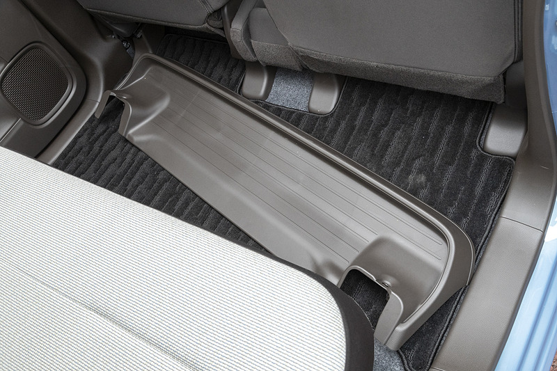 ユーザーから要望が多かった取り外しに対応。樹脂の一体成型で水洗いも可能