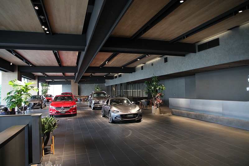 2階のショールーム