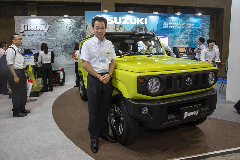 こちらはジムニー開発者の米澤宏之氏