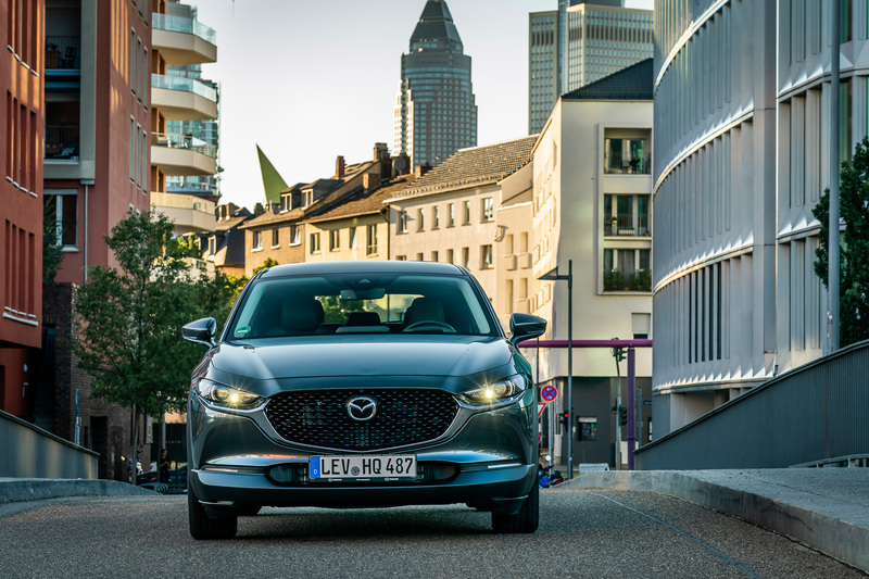 CX-30のボディサイズは4395×1795×1540mm（全長×全幅×全高）。ホイールベースは2655mm