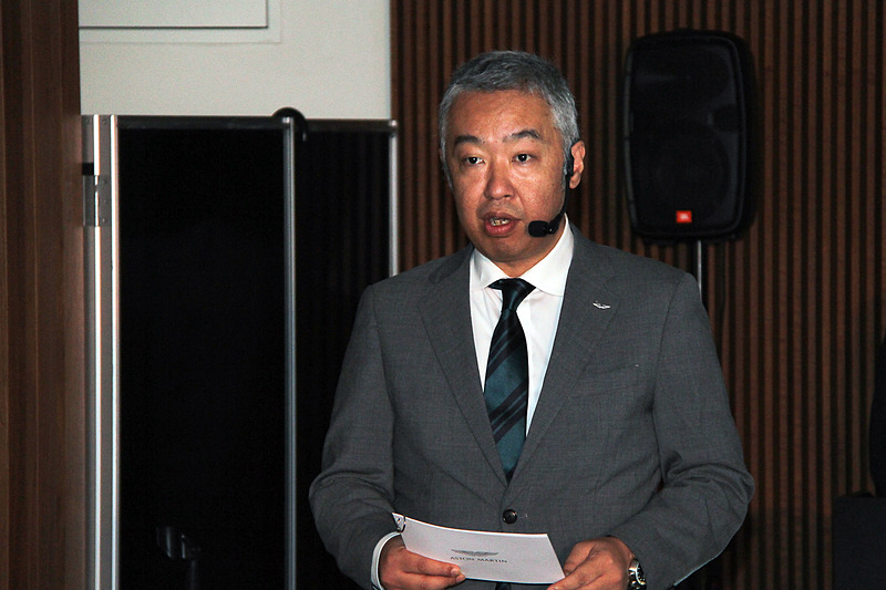 アストンマーティン・ジャパン マネージング ディレクター 寺嶋正一氏