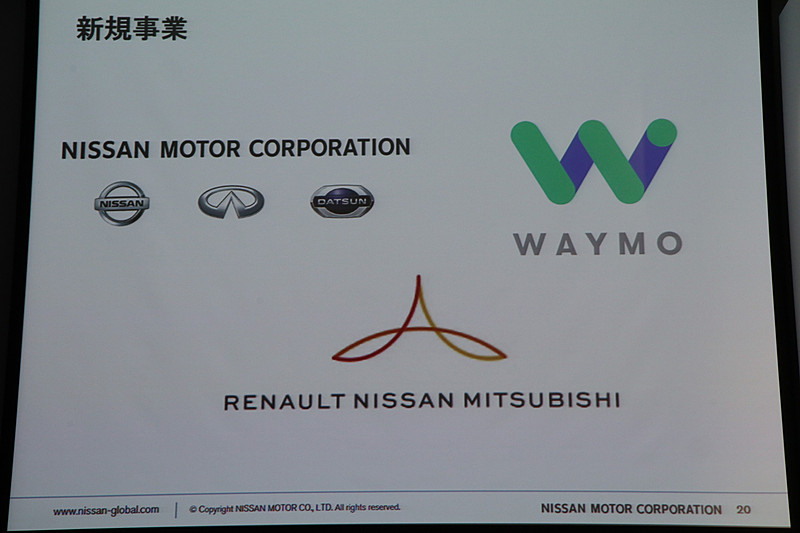 自動運転の技術開発を行なっている「Waymo」ともパートナーシップを結び、「ドライバーレスサービス」の開発にも取り組んでいく